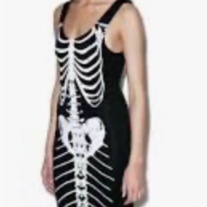NWT Iron Fist Iridescent Skeleton Dress